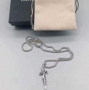 tennis necklace designers Pendant Necklaces chain 2023 Trend Neo-Gothic Dagger For Men Women short sword Necklace dainty Punk Jewelry Christmas Gifts Pendants