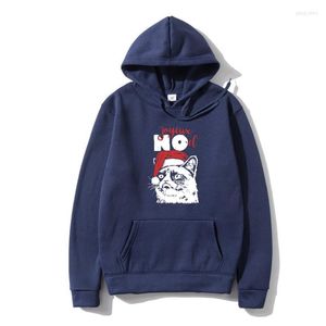 Moletons masculinos de roupas de roupas casuais casuais moletons com capuz Noel Feliz Natal Gif Papai Noel Sweater Função de Natal Funny