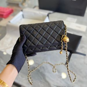 Mini flap bag Golden Ball Designer handbags classic bags women's Denim 2.55 handbag 5A-quality gold chain shoulder tote