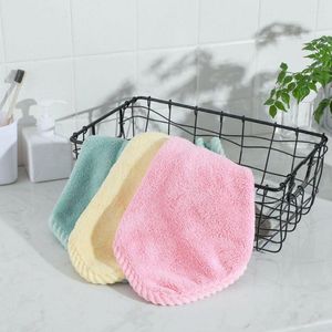 Towel Highly Quick Drying Lint-Free Cleaning Cloth Bow Coral Velvet Hand Cleaner Bathroom Thickened Kitchen Dishcloth