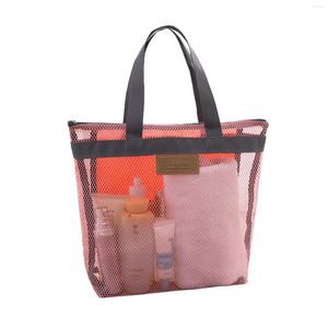 Set di stoviglie Borsa da spiaggia in rete per esterni Lavaggio Nuoto Viaggio Cucina Outils Accessori Cucina Accessorio