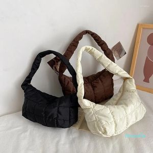 Bolsas de noite de lona macia ombro saco de moda feminina preto diário escritório diariamente