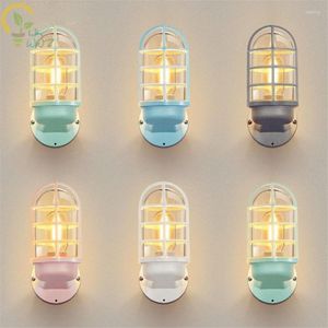 Wall Lamp Wandlamp Nordic LED Light Outdoor Lighting Glass Shade Courtyard Porch Lights Buiten Verlichting