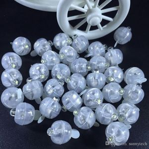 1000 Pz/lotto Forma Rotonda RGB Mini Led Lampeggiante Lampade a Sfera Palloncino Bianco Luci per la Festa di Natale Decorazione di Cerimonia Nuziale LZ0844