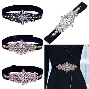 Cintos Fashionn Slim Fit Party Luxury Design Design elástico da barriga Cintura cintura cintil