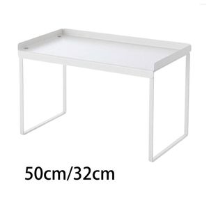 Storage Boxes Multifunction Table Makeup Organiser Rack Dish Spice Kitchen Organizer Shelf For Countertop