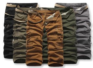 HappyJeffery Top Fashion Multipocket Solid Mens Cargo Camo Pants Combat Man Work Casual Military Men Army belt 01695363