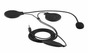 Auriculares para auriculares de casco de motocicleta Llamada de 35 mm Jackplug Micrófono ajustable para MP34432671