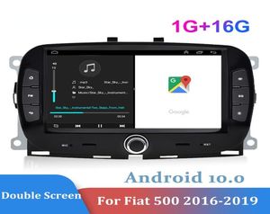 New 2Din Android 100 Car Radio Stereo 7Quot GPS Navigation Bluetooth RDS Player for Fiat 500 2016 2018 2018 2019 FM 2Din Radio1865256