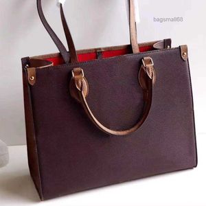 Designer Tote Handbag Luxury Shopping Väskor Kvinnor Läder axelväska läder dam mode kvinna handväskor affärer totes handväska messenger bagsmall68