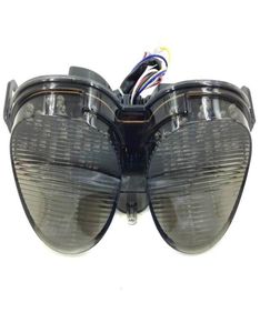 Brand new Smoke Motorcycle LED Tail Light Signal light Fit For Yamaha YZFR6 20012002 XJR1300 200520148898266