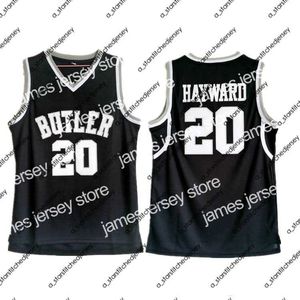 Baskettröjor Baskettröjor specialtillverkade XXS-6XL butleruniversitet #20 Gordon Hayward man kvinnor baskettröjor för ungdomar storlek S-5XL valfritt namn nummer