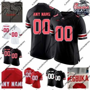 American College Football Wear Custom Stitched College FootBall Jersey 37 Kye Stokes 8 Cade Stover 20 Sonny Styles 73 Grant Toutant 19 Chip Trayanum 67 Tegra Tshabola