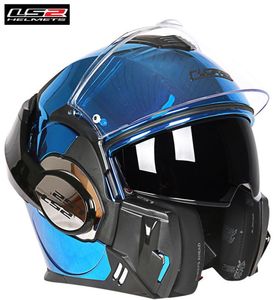LS2 Valiant Helmet 180 Sistema Flip Up Up Motorcycle Casco Full Full Shield Casque Casco Casco Urban Helmets7034855