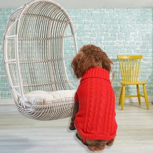 Dog Apparel Excellent Puppy Sweater Polyester Fade-Resistant Lint Free Teddy Winter Clothing Keep Warm