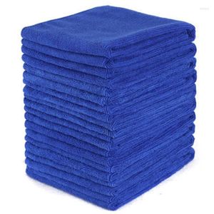 Car Washer Truck Cleaning Towel 10pcs set Blue Styling Soft Microfiber Wash Polish Cloth 30 30cm