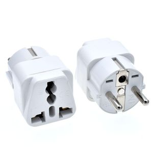 Travel Adapter Universal USEUAUUK Socket to Germany France Power Plug Splitter Charger