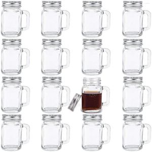 収納ボトルミニメイソンジャーマググラスSセットハンドルウイスキー飲料グラス/カップ