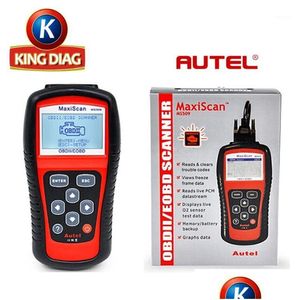 Diagnosewerkzeuge Großhandel Autel Maxiscan Ms509 Obd Scan Tool Obd2 Scanner Codeleser Scanner1 Drop Delivery Mobiles Motorräder Veh Dhbhf