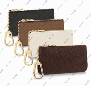 Top męski damski portfel na klucze etui POCHETTE CLES designerskie torby skórzany pierścień etui na karty kredytowe moneta kiesa mini torebka M62650