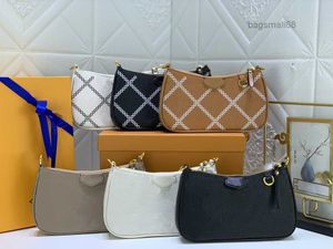 Bolsas de ombro Origina Monogramas Bolsa Fácil em Remada na Bola Bola Bola Mulheres Bolsas de Mensageiros Ripula de Água Tote Pochette Cadeia Bagsmall68