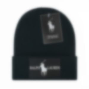 Nieuwe POLO Beanie/Skull Caps Designer Fashion Beanie Ademend Warm Houden Kasjmier Hoed voor Man Vrouw 10 Kleur hoogwaardige A-6