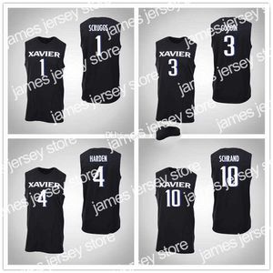 Maglie da basket Xavier Musketeers 1 Maglia da basket Paul Scruggs 3 Quentin Goodin 4 Elias Harden 10 Leighton Schrand 12 Nick Vanderpohl 13 Naji Marshall