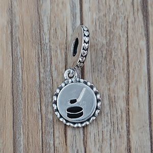 925 Sterling Silber Perlen Hockey Dangle Charm Gemischte Emaille Charms Passend für europäischen Pandora-Stil Schmuck Armbänder Halskette ENG79201814 AnnaJewel