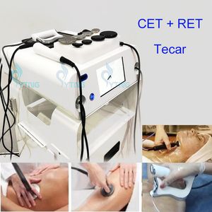 3 in 1 Tecar Cet Ret EMS -Therapie Schmerzlinderung 448K Funkfrequenz Slimming RF Physikalische Indiba