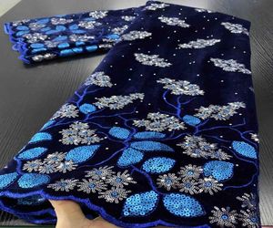 Ribbon Nigerian Velvet Lace Fabric 2022 Wysokiej jakości afrykańskie 3D Net Wedding French Tiul Material do sukienki YA2113B15217050