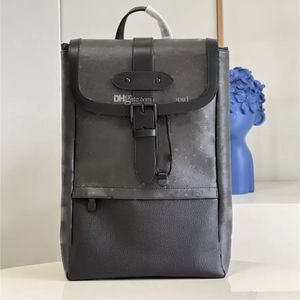 حقيبة الظهر الخاصة بالرجال للرجال ، قماشية كتف القماش الأسود M45913
