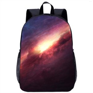 School Bags Universe Planet Backpack Children's Kids Cool 3D Print Travel Laptop Bag 17in Season Gift for Boys Girls