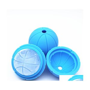 Ice Buckets And Coolers Small Basketball Siles Mold Food Grade Sile Round Ices Tray Maker Suitable For Oven Microwave Refrigerator D Dhujp