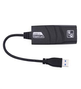 Wired Network Adapter USB 30 tot Gigabit Ethernet RJ45 LAN 101001000 Mbps Ethernet Network Card voor PC Wholes2029023