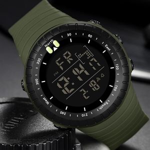 SANDA Brand Digital Watch Men Sport Watches Electronic LED Male Wrist Watch for Men Clock Waterproof Wristwatch Outdoor Hours282W