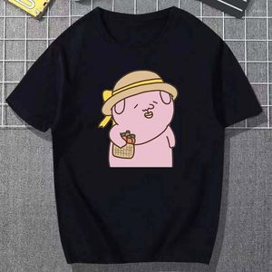 Erkek Tişörtleri Klasik Karikatür Bebek 3D Baskı Erkekler ve Kadınlar Sokak Aynı Stil T-Shirt Saf Pamuk Yuvarlak Boyun 14 Renk 2022 Yaz Trendi