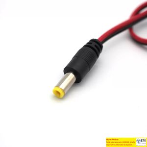 30cmflat نوع الذكور موصل أنثى LED DC cableplastizinc alloycopper