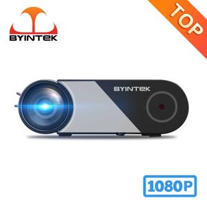 プロジェクターByIntek K9フルHD 1080p LEDポータブルムービーゲームミニホームシアタープロジェクターオプションWIFIディスプレイT221216