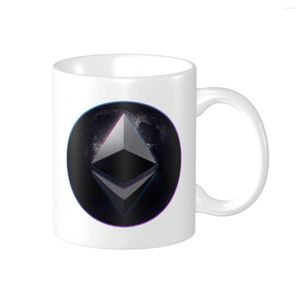 Kupalar Promosyon Ethereum Moon Creative Cups Baskı Mizah Grafik Kripto Sütü
