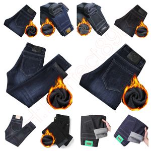 New JEANS chino Pants pant Men's trousers Stretch Autumn winter close-fitting jeans cotton slacks washed straight business casual QK232