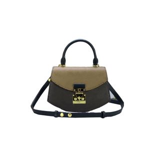 Yeni sektör tasarımcısı çanta bayan tote omuz çantası ünlü marka kahverengi basılı haberci çanta lüks çanta moda klasik crossbody çantaları kadınlar için