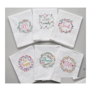 Table Napkin 45X65Cm Household Cloth Kitchen Towel Tea Towels Rrb14486 Drop Delivery Home Garden Textiles Otboj