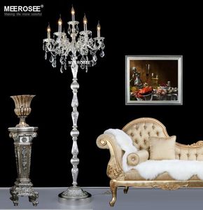 Modern Crystal Floor Lamp Lustres Floor Stand Light Fixture Cristal SilverBronzeGold Candelabra Standing Lamp High Quality Home 6547650