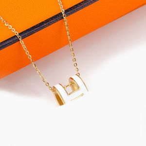 Luxury pendant necklace designer jewelry woman retro Hollow letter necklace chains jewellery Valentines Day party wedding couple gift necklaces designers JP