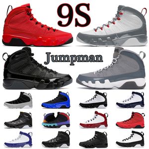 9 Jumpman 9s men women basketball shoes mens sport sneakers Chile Red Bred Cool Grey Space jace outdoor sneaker trainers size 40-47