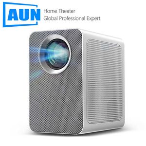 Проекторы AUN ET50S Мини -проектор Android Full HD 1080P Home Theatre Проекторы Cinema Led Portable 4K Video Beamer Wi -Fi Mobile Phone T221217