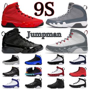 9 Jumpman 9s men women basketball shoes mens sport sneakers Chile Red Bred Cool Grey Black white outdoor sneaker trainers size 40-47