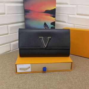 Women Classic Wallet Mens Wallets New Designer Casual Fashion Money Bag Womens Purse Leather Purses Card Holder Standard D228044F246f