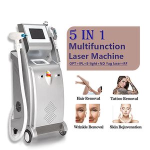 OPT IPL Beauty Machine Picosecond Nd Yag Laser Tattoo Removal Hair Remova RF Elight Attrezzatura per il ringiovanimento della pelle