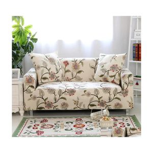 Chair Covers 2021 Spring Floral Printed Slipers Stretch Plaid Sofa Ers For Living Room Elastic Couch Er Towel Home Decor Drop Delive Dhycl